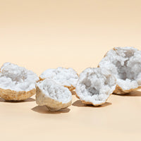 Moroccan Druzy Quartz Calcite Geodes