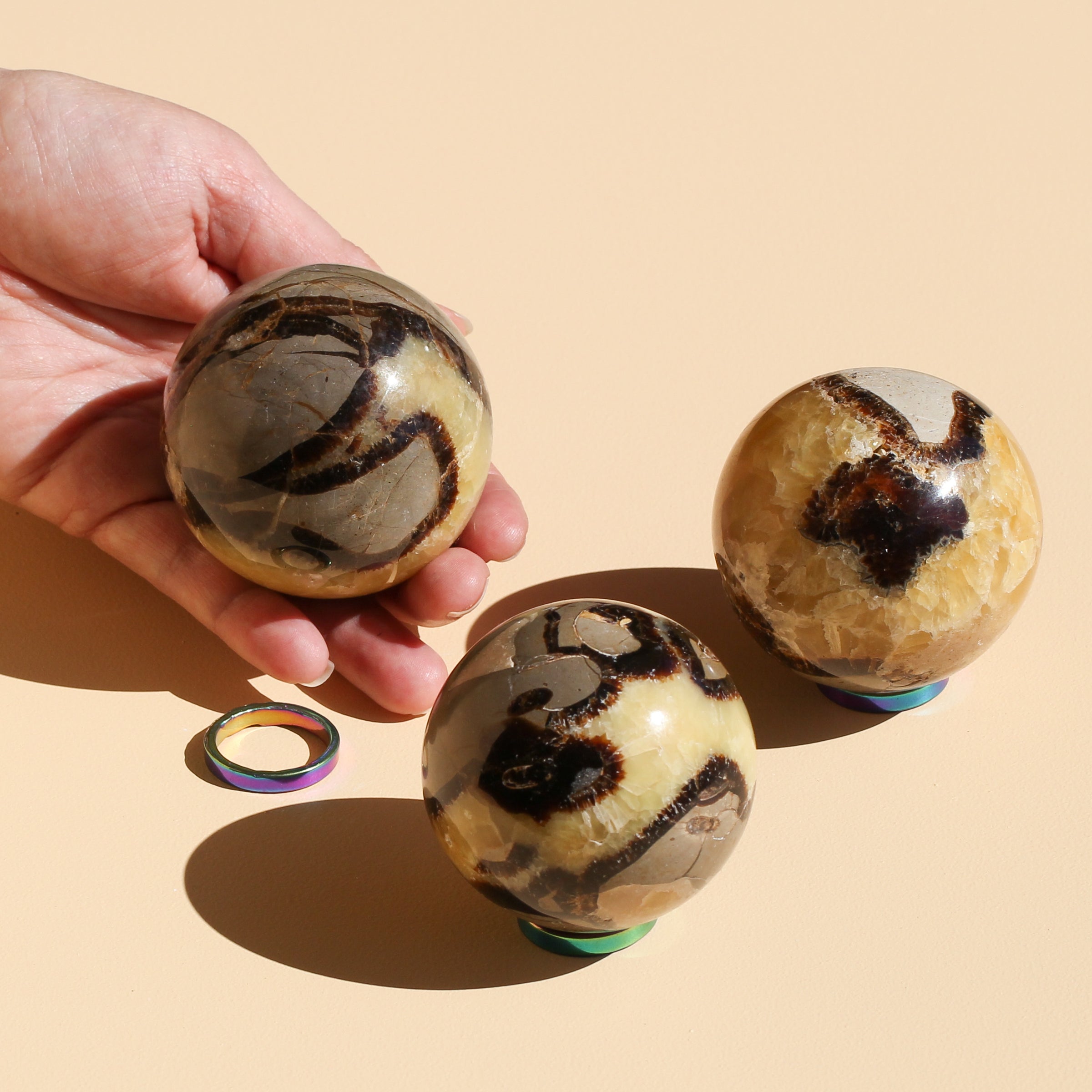 Septarian "Dragon Stone" Sphere