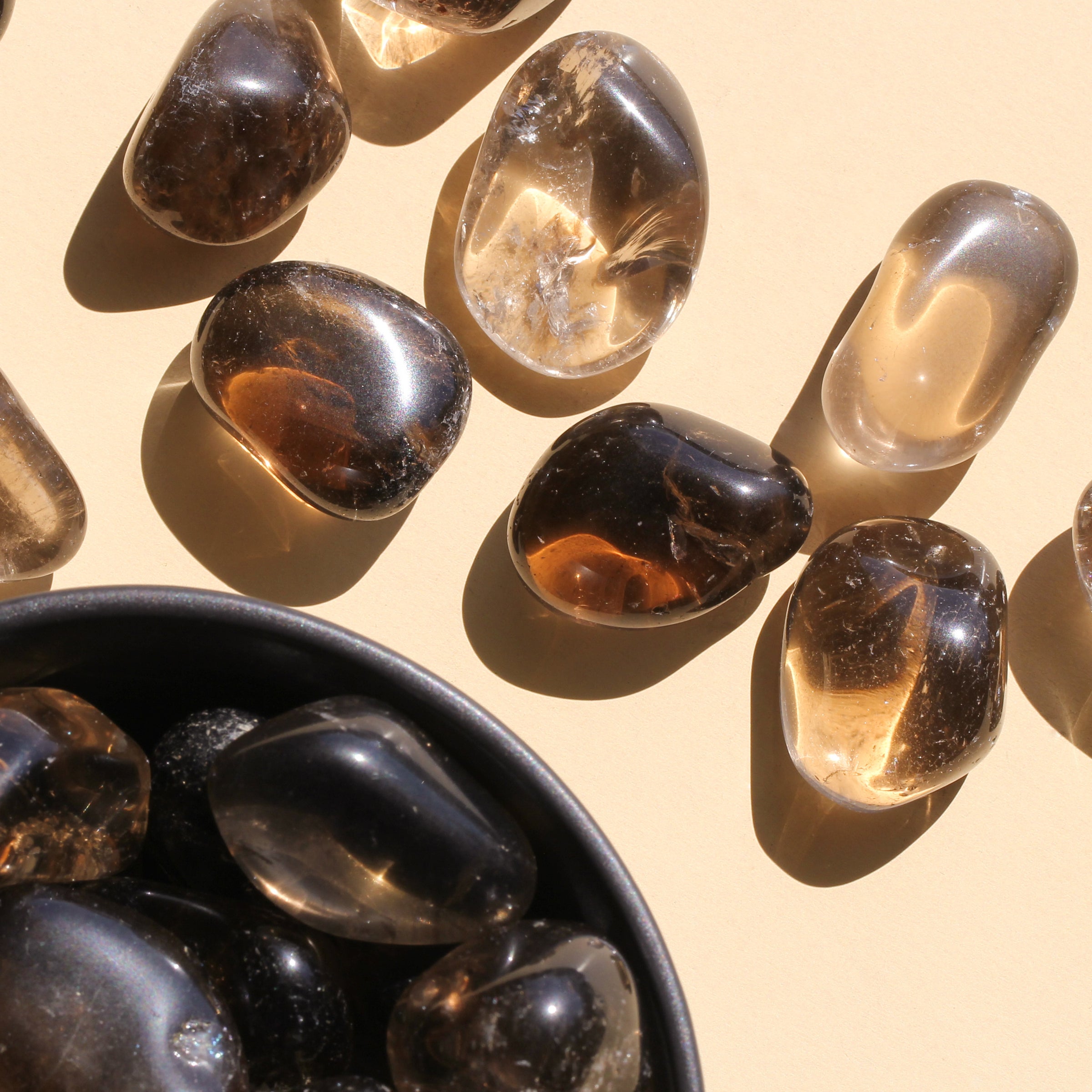 Smokey Quartz Tumbles