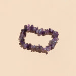 Amethyst Bracelet in the shade of purple