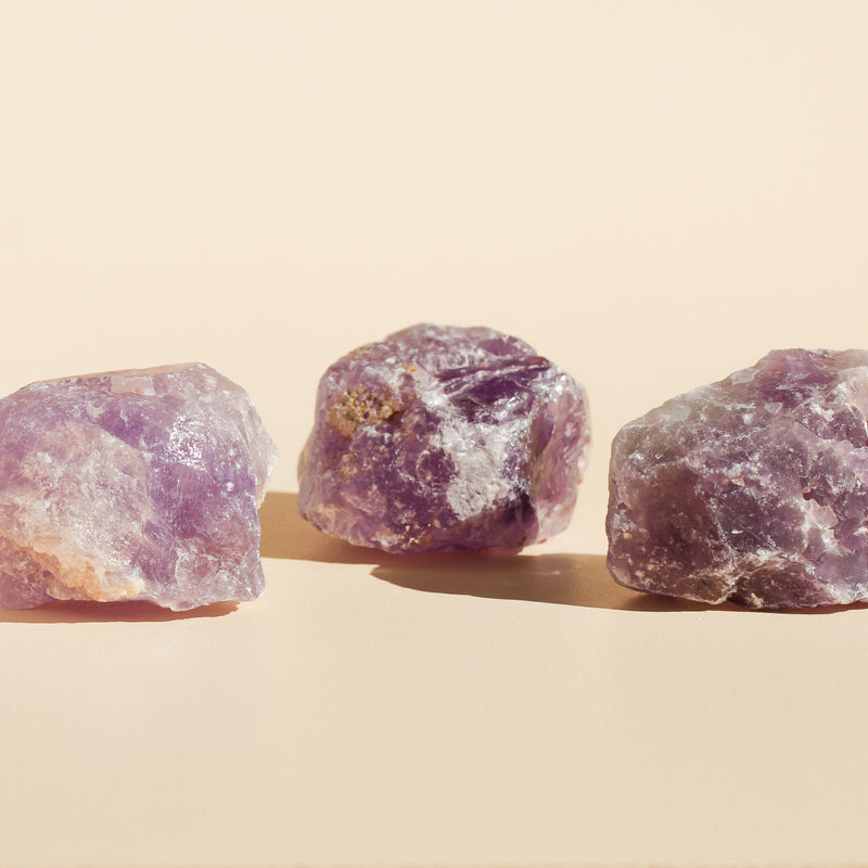 Close up photos of Amethyst Chunks in large sizes