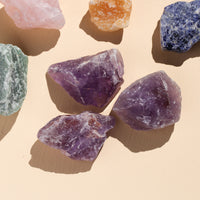 Amethyst Chunks varieties