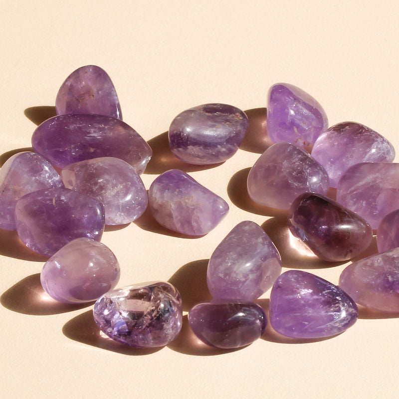 Amethyst Tumbles in different sizes