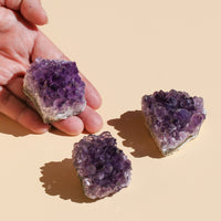 Amethyst Uruguay Clusters in medium sizes