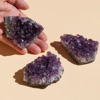 Amethyst Uruguay Clusters in large sizes