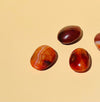 Three Carnelian Palm Stones