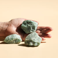 Three Green Aventurine Chunks