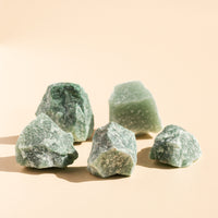 Five Green Aventurine Chunks