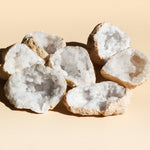 Moroccan Druzy Quartz Calcite Geodes in medium sizes