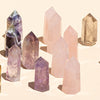 Rose Quartz Points in large sizes