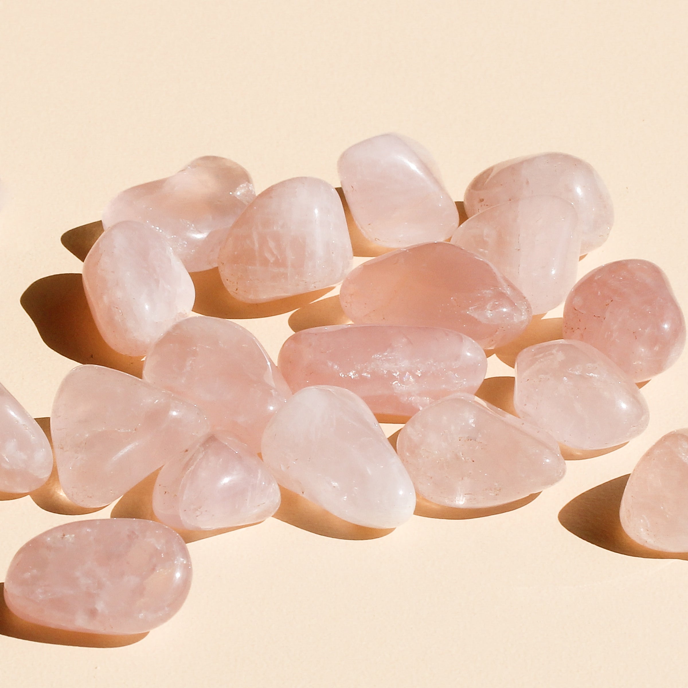 Rose Quartz Tumbles