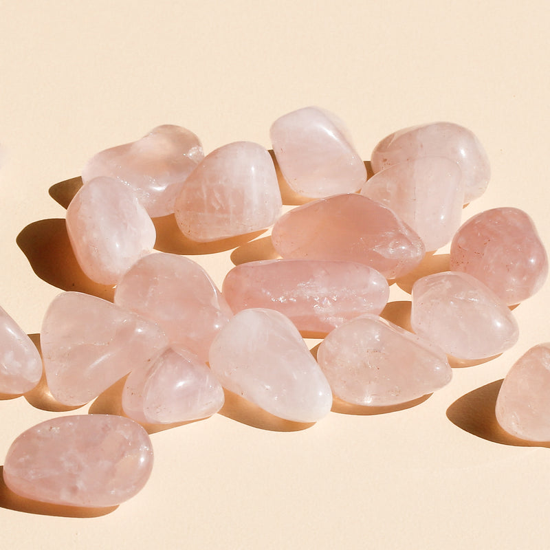 Rose Quartz Tumbles