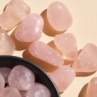 Rose Quartz Tumbles from Brazil