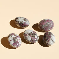 Rubelite Palm Stones