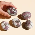 Rubelite Palm Stones from Madagascar