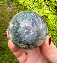 Moss Agate Sphere