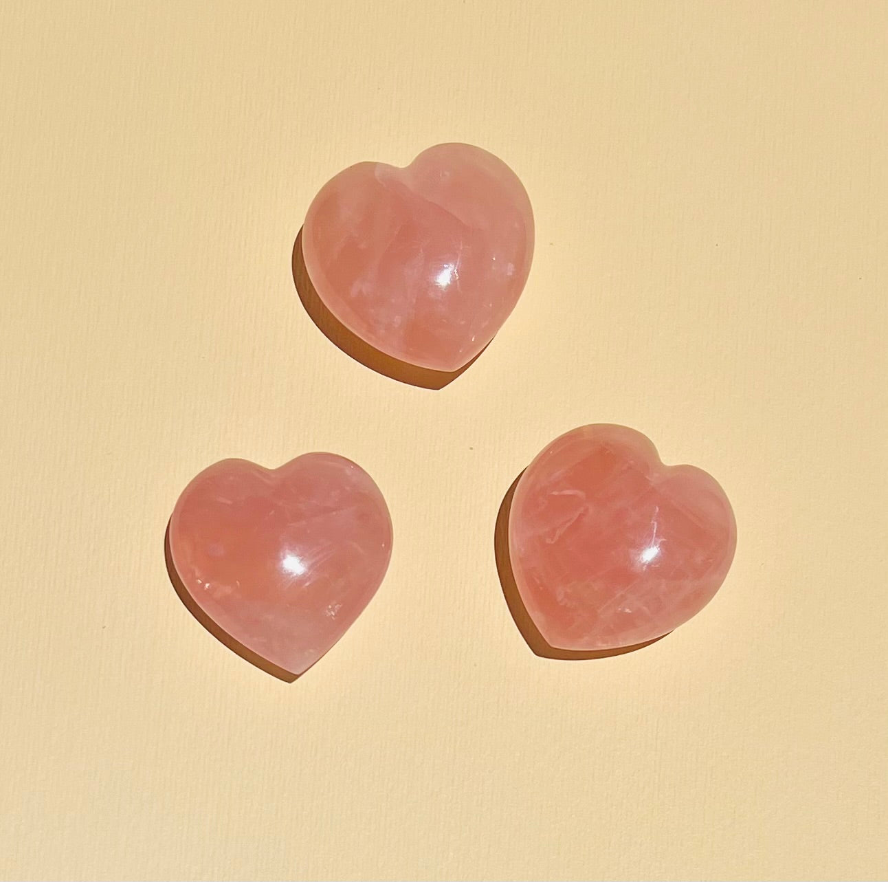 Rose Quartz Heart