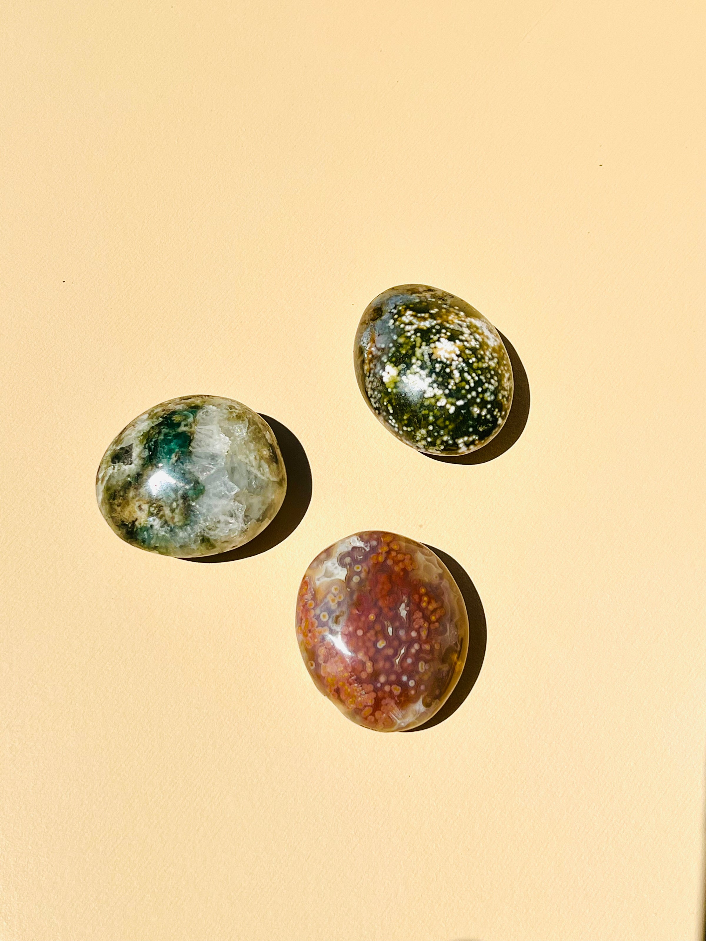 Ocean Jasper Palm Stone