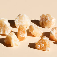 Orange Calcite Chunk